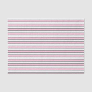 Papel De Seda Bandas rosadas grises y estáticas