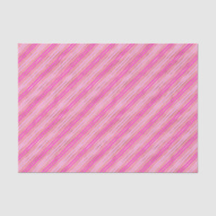 Papel De Seda Bandas rosadas y doradas calientes