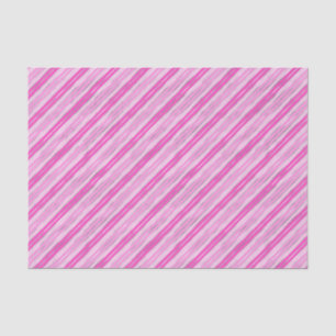 Papel De Seda Bandas rosadas y plateadas calientes