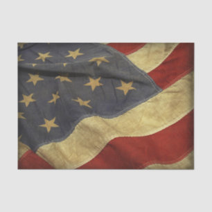 Papel De Seda Bandera americana