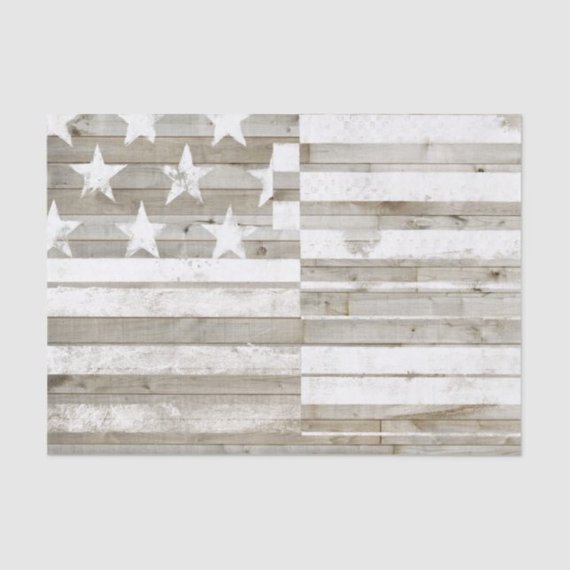 Papel De Seda Bandera Americana (Anverso)
