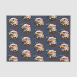 Papel De Seda Bandera americana águila calva