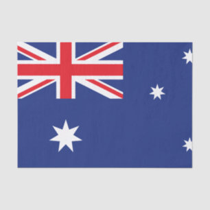 Papel De Seda Bandera australiana