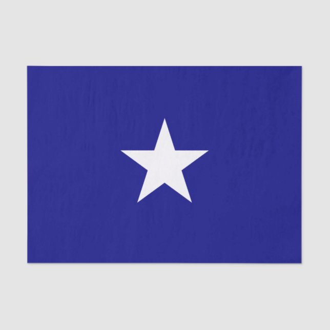 Papel De Seda Bandera azul Bonnie (Anverso)