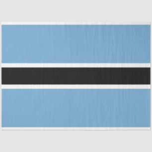 Papel De Seda Bandera Botsuana (Botswana)