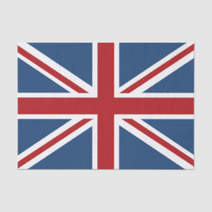 Papel De Seda Bandera clásica de Union Jack Reino Unido