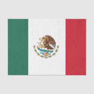 Papel De Seda Bandera clásica mexicana