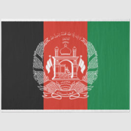Papel De Seda Bandera de Afganistán