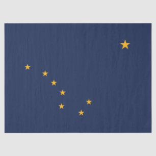 Papel De Seda Bandera de Alaska
