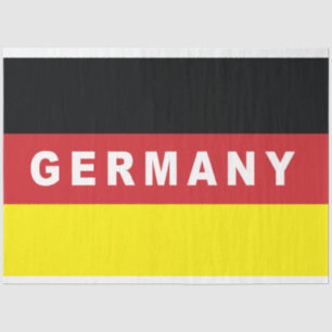 Papel De Seda Bandera de Alemania