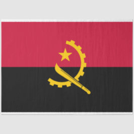 Papel De Seda Bandera de Angola