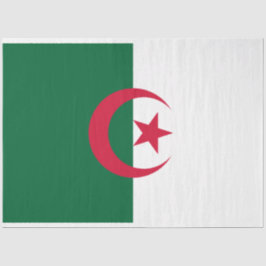 Papel De Seda Bandera de Argelia