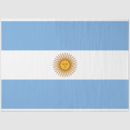 Papel De Seda Bandera de Argentina