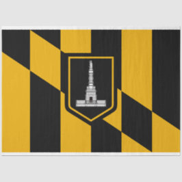 Papel De Seda Bandera de Baltimore (Maryland, Estados Unidos)