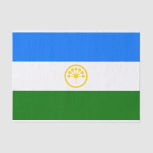Papel De Seda Bandera de Baskortostán Patriótico
