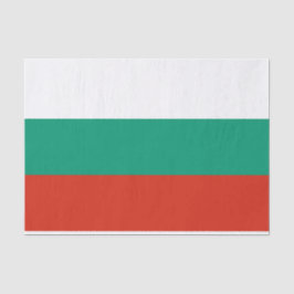 Papel De Seda Bandera de Bulgaria