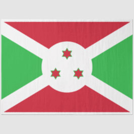 Papel De Seda Bandera de Burundi