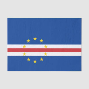 Papel De Seda Bandera de Cabo Verde