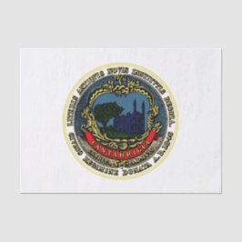 Papel De Seda Bandera de Cambridge (Massachusetts)
