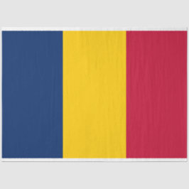 Papel De Seda Bandera de Chad (país africano)