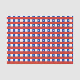 Papel De Seda Bandera de Chile