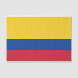 Papel De Seda Bandera de Colombia