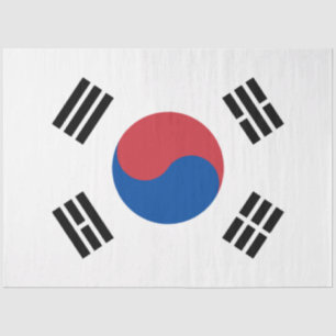 Papel De Seda Bandera de Corea del Sur (ROK)