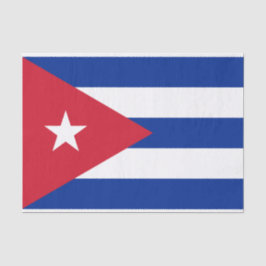 Papel De Seda Bandera de Cuba