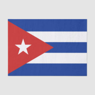Papel De Seda Bandera de Cuba
