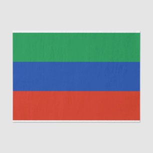 Papel De Seda Bandera de Daguestán