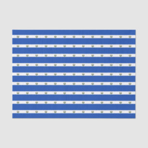 Papel De Seda Bandera de El Salvador