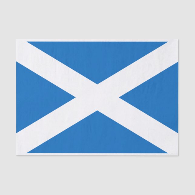 Papel De Seda Bandera de Escocia (Anverso)