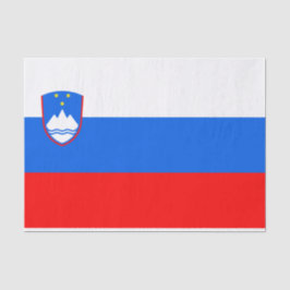 Papel De Seda Bandera de Eslovenia