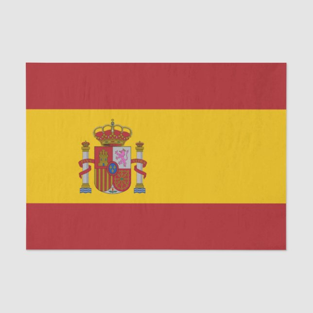 Papel De Seda Bandera de España (Anverso)