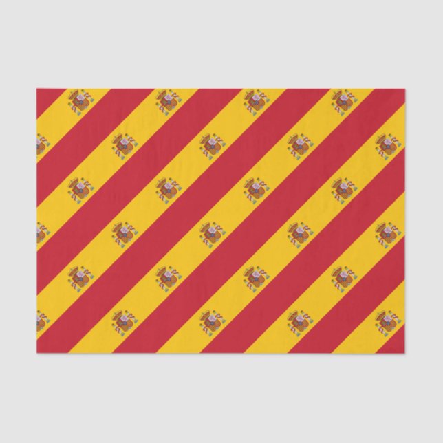Papel De Seda Bandera de España - Bandera de España (Anverso)
