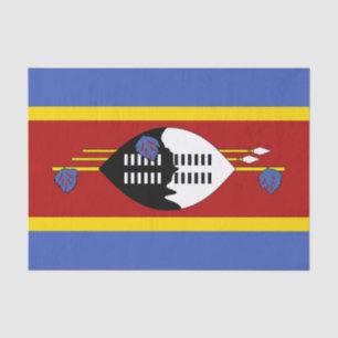 Papel De Seda Bandera de Eswatini