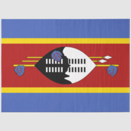 Papel De Seda Bandera de Eswatini (Swazilandia)