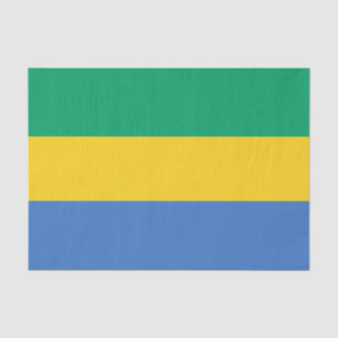 Papel De Seda Bandera de Gabón