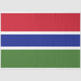 Papel De Seda Bandera de Gambia