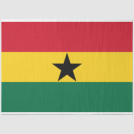 Papel De Seda Bandera de Ghana