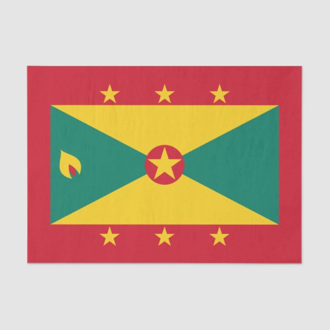 Papel De Seda Bandera de Granada (Anverso)