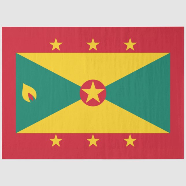 Papel De Seda Bandera de Granada (Anverso)