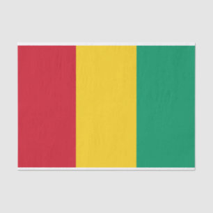 Papel De Seda Bandera de Guinea