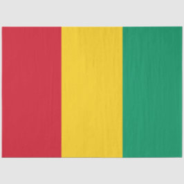 Papel De Seda Bandera de Guinea (país africano)