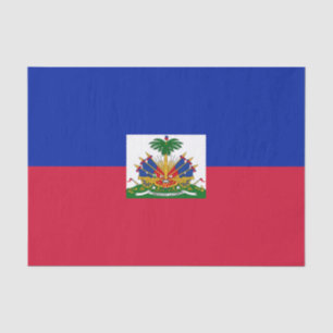 Papel De Seda Bandera de Haití