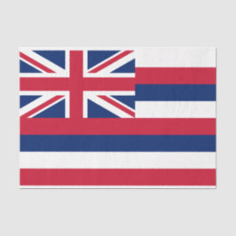 Papel De Seda Bandera de Hawaii (Estado de los Estados Unidos)