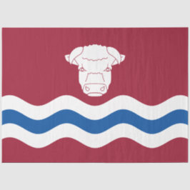 Papel De Seda Bandera de Herefordshire (condado del Reino Unido)