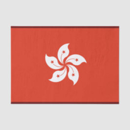 Papel De Seda Bandera de Hong Kong