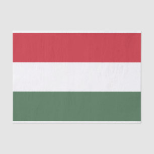 Papel De Seda Bandera de Hungría