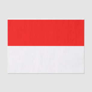 Papel De Seda Bandera de Indonesia